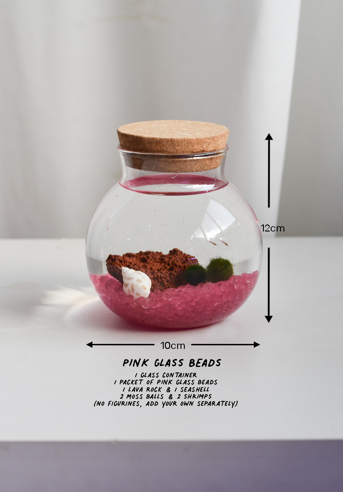 Customise your own DIY KIT SMALL aquarium (Add your own figurines separately) - Image 3