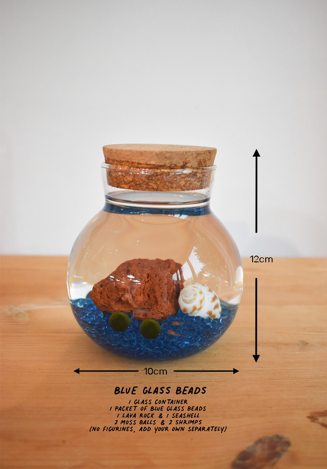 Customise your own DIY KIT SMALL aquarium (Add your own figurines separately) - Image 4
